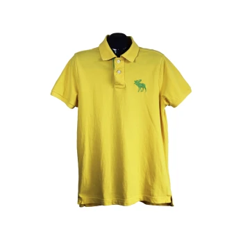 Поло мужское желтое ABERCROMBIE & FITCH, M