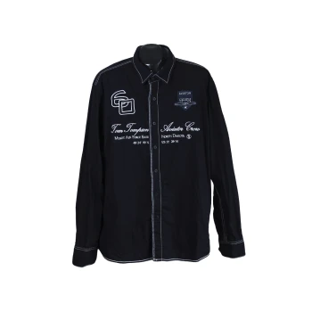 Рубашка мужская синяя TOM TOMPSON AVIATOR, XL