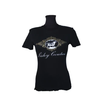 Футболка женская черная SISLEY, XS
