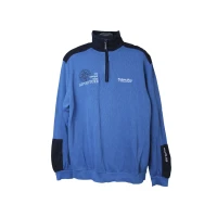 Кофта с воротником на молнии мужская синяя BABISTA, XL