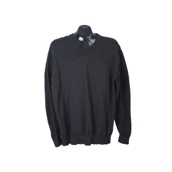 Пуловер из хлопка мужской серый ARMADA REGULAR FIT, L