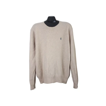 Джемпер шерстяной мужской бежевый POLO by RALPH LAUREN, XXL