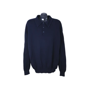 Кофта с воротником поло мужская HUGO BOSS, XL