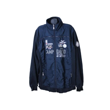 Толстовка на молнии синяя мужская CAMP DAVID AIRCRAFT, 3XL