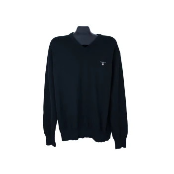 Пуловер черный мужской GANT, XL