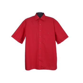 Рубашка мужская красная ETERNA EXCELLENT, XL