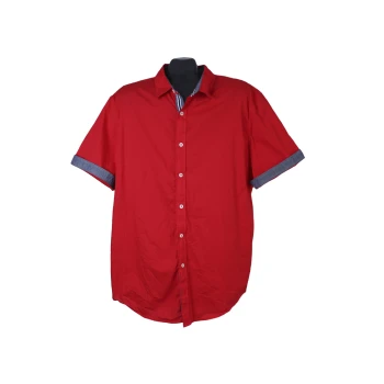 Рубашка мужская красная LIVERGY, XL