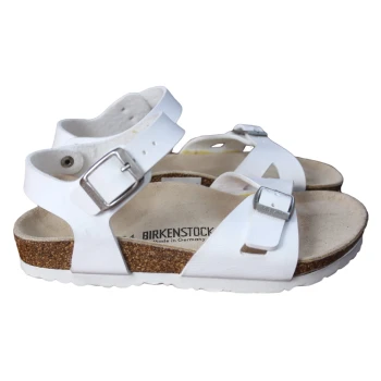 Женские белые сланцы BIRKENSTOCK 35 размер