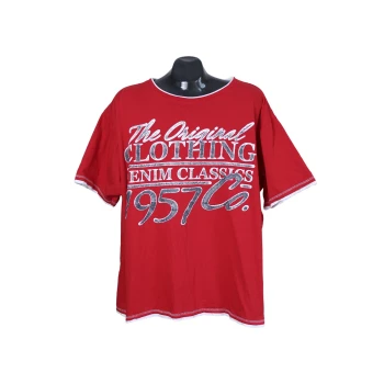 Футболка красная мужская IDENTIC, 3XL