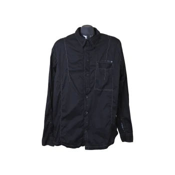 Рубашка черная мужская DSTR COLLECTIVE ANGELO LITRICO, XL