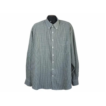 Мужская зеленая рубашка в клетку BEXLEYS MAN, 4XL
