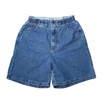 Женские синие джинсовые шорты с высокой талией LEE, XS