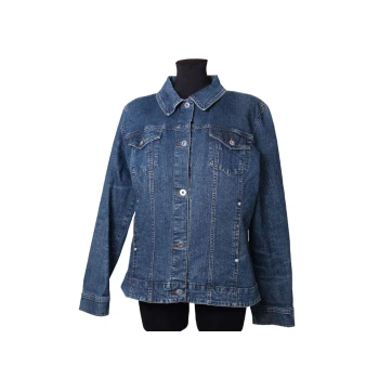 Куртка джинсовая синяя женская MARKS & SPENCER, XL