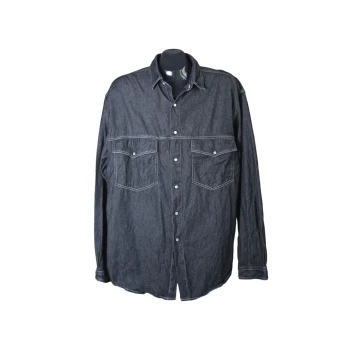 Джинсовая рубашка мужская REINE, XL 