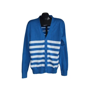 Мужской синий кардиган NEW LOOK, L