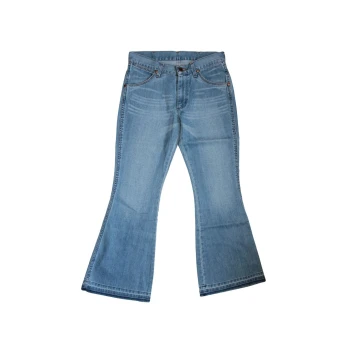 Женские голубые джинсы клеш WRANGLER, S