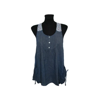 Женская синяя туника DENIM, S
