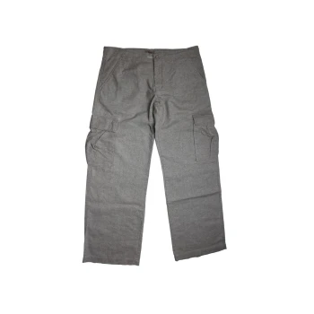 Мужские серые льняные брюки SELECTED CARGO W 36 L 34