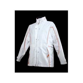 Женская белая спорт куртка весна осень YESSICA, L