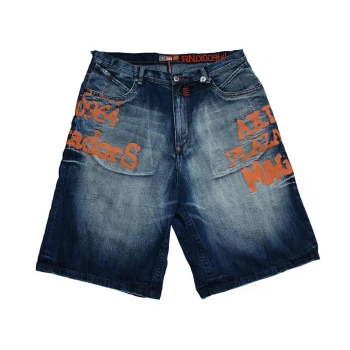 Шорты джинсовые мужские широкие AKADEMIKS W 40