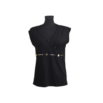 Блуза женская черная CHRISTIAN DIOR, L