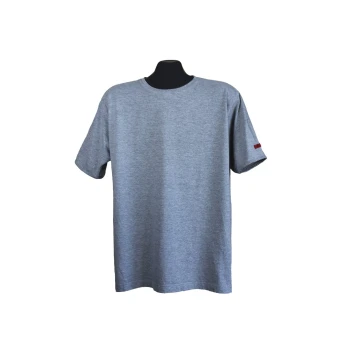 Мужская серая футболка SIGNUM, M