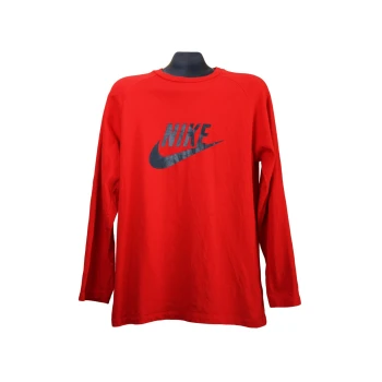 Лонгслив для мальчика подростка 13-15 лет красный NIKE