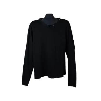 Мужской черный лонгслив NEW LOOK, L