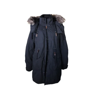 Парка длинная мужская серая NN07, XXL