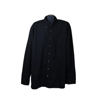 Рубашка черная мужская BUGATTI, XXL