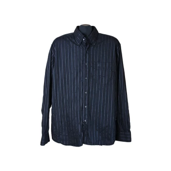 Рубашка мужская черная ROCCOBAROCCO, L