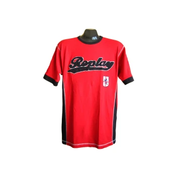 Мужская красная футболка REPLAY, L