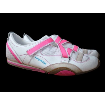 Женские белые кожаные кроссовки KANGAROOS 38 размер