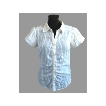 Женская белая рубашка E-VIE, S