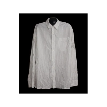 Мужская бежевая рубашка в полоску TIMBERLAND, XL