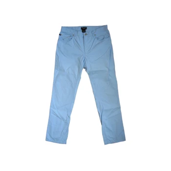 Женские голубые узкие брюки POLO RALPH LAUREN, S