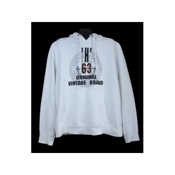 Мужская белая худи с капюшоном WE, L