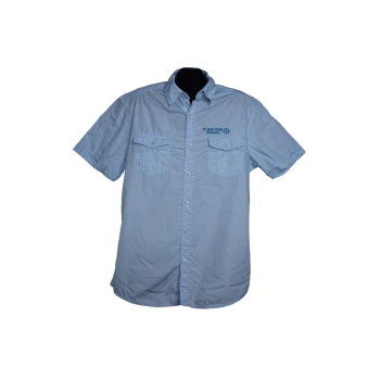 Мужская голубая рубашка ESPRIT, L