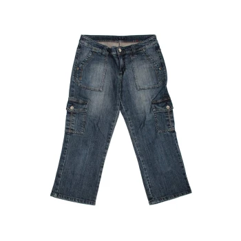 Женские джинсовые синие бриджи ESPRIT, S