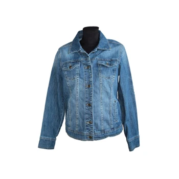 Женская синяя джинсовая куртка YESSICA, M