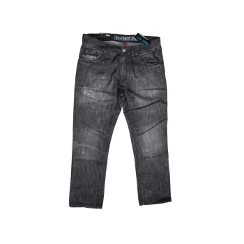 Джинсы рваные мужские серые DENIM BOOTCUT FIT W 36 L 36