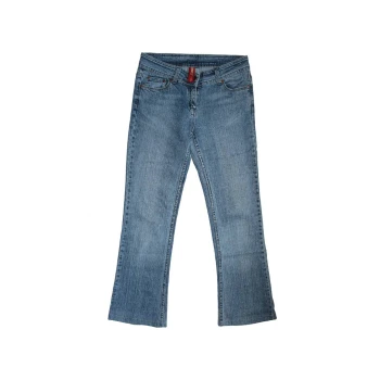 Женские недорогие джинсы клеш DENIM, S