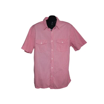 Мужская розовая рубашка MARKS & SPENCER, L