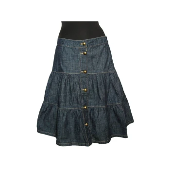 Женская джинсовая юбка ярусами VERO MODA, М