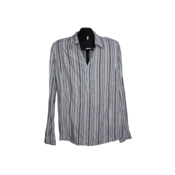 Мужская рубашка в полоску ТOPMAN, М