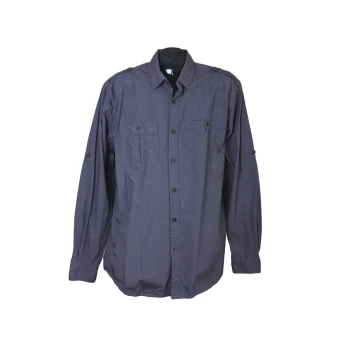 Рубашка мужская серая BLUE INC, L