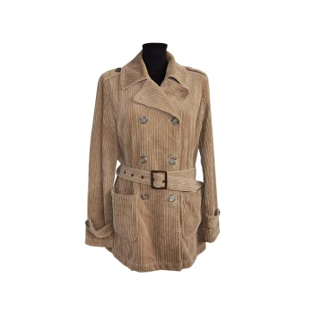 Женское вельветовое пальто BENETTON, L