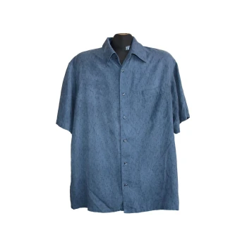 Мужская шелковая рубашка MARKS & SPENCER COLLEZIONE, L