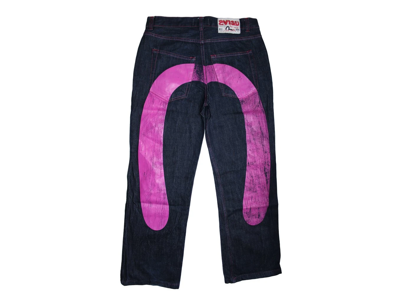 ᐈ Б У - Джинсы японские мужские - W34 L32 - EVISU, цена 5499