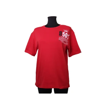 Футболка женская красная LEVIS 501, XL